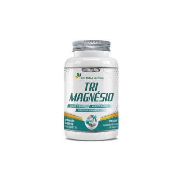Imagem de Tri Magnésio Taurato+Malato+Bisglinato de Magnésio 60 cps Flora Nativa-Unissex