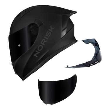 Imagem de Capacete Norisk Flow Monocolor Preto Fosco-Unissex