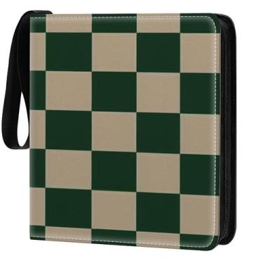 Imagem de Álbum para Cartas RCZCORN com 900 Bolsos, 50 Capas e Zíper