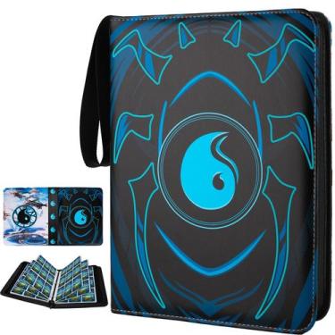 Imagem de Álbum para Cartas Fonwill TM10015-4 para 900 cartas, 50 páginas, azul