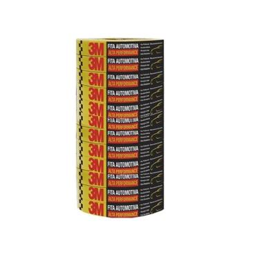 Imagem de Kit 12 Fita Mascaramento Automotiva 3M 18MM X 40M ALTA Performance