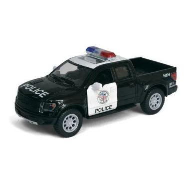 Imagem de Miniatura Coleção Ford Raptor Policia 2013 - Escala 1/46 - Kinsmart