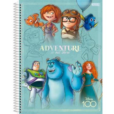 Imagem de Caderno Universitário Disney 100 Com 1 Matéria 80 Folhas Sd - Sd