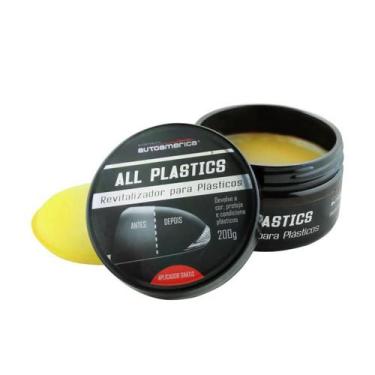 Imagem de Revitalizador De Plasticos All Plastics Autoamerica 200g