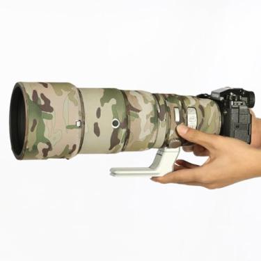 Imagem de CHASING BIRDS Revestimento de lente impermeável camuflado para FUJIFILM XF 500 mm F5.6 R LM OIS WR Capa protetora de lente à prova de chuva (camuflagem deserto, com 1,4X e 2,0X TC)