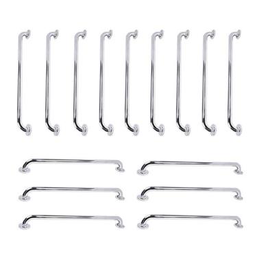 Imagem de Barra de Apoio 70cm Inox Kit 15 Unidades Cadeirante Idoso Gestante Ace