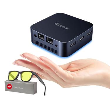Imagem de Mini pc Blackview MP80 Intel N5095 de 11ª geração 16 gb de ram 512 gb ssd