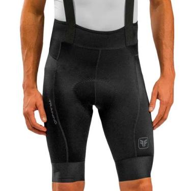 Imagem de Bretelle de Ciclismo Free Force Training Masculino, G, Preto