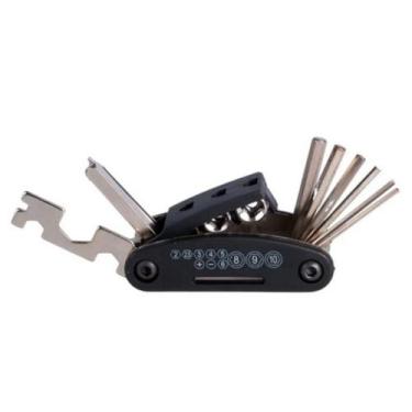 Imagem de Kit Ferramentas P/ Bike 14 Funções Chaves Reparo A76 Acte - Acte Sport