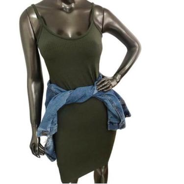 Imagem de Vestido Canelado Yasmim de Alça Feminina L amour - L'Amour, Vermelho, 