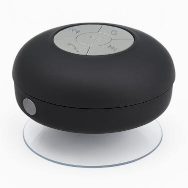 Imagem de Caixa de Som Bluetooth Portátil Draik com Ventosa 3W Bluetooth 4.2 Ou Superior Preto