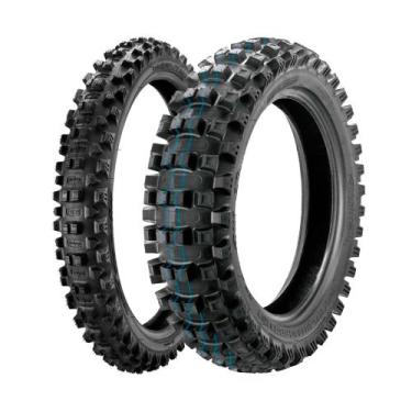 Imagem de Jogo Pneus de Moto Borilli 7 Days Enduro 90/90-21 57R + 110/100-18 64M