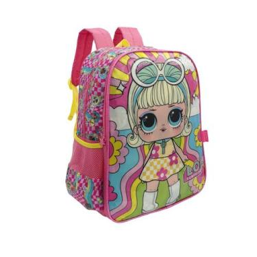 Imagem de Mochila de Costas Escolar Infantil Creche Passeio Lol Surprise Lucxel 