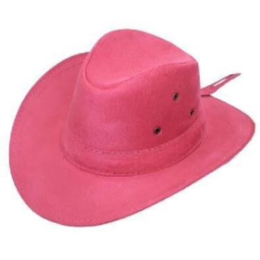 Imagem de Chapeu Boiadeira Rosa Country Cowboy Cavalo Fazendeira Ana - Caico
