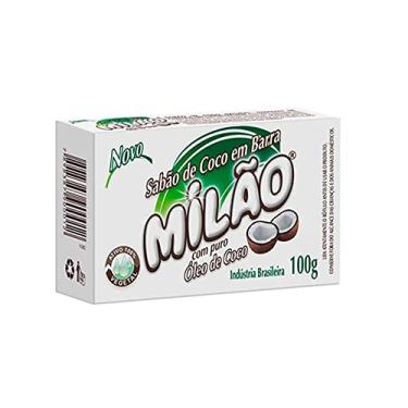 Imagem de SABÃO DE COCO EM BARRA 100G MILÃO NATURAL VEGANO