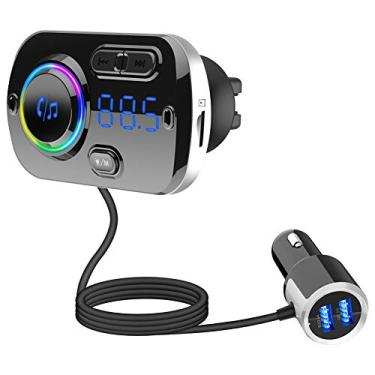 Imagem de Mufern Carregadores de carro BC49BQ BT Car MP3 Player Dual USB Smart Fast Charge compatível para veículo universal 12-24V