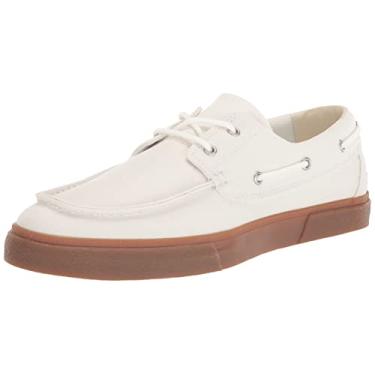 Imagem de Timberland Union Wharf 2.0 Ek 2 Eye Boat masculino, Tela branca, 39