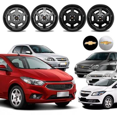 Imagem de Jogo calota Chevrolet Prisma Onix Celta Corsa Classic Aro 13