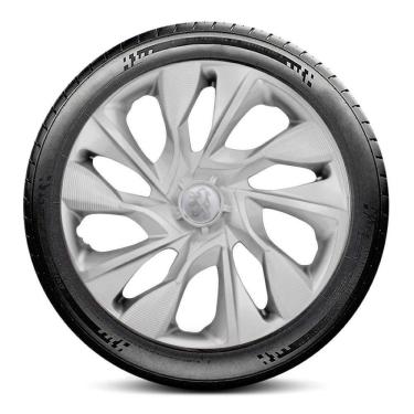 Imagem de Calota LC330 Peugeot Aro 14 Prata DS4 Escolha o carro