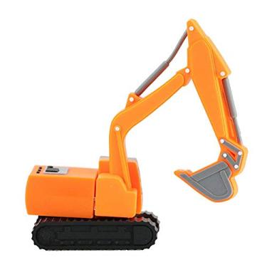 Imagem de 128 GB Escavadeira Laranja Modelo USB Flash Drives PenDrive Memory Stick U Disk Pen Drive USB Flash Disk Cartão de Memória