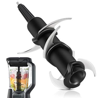 Imagem de Lâmina de reposição Ninja Blender, peças de reposição para liquidificador Ninja apto para lançador Ninja de 2,04 ml, lâminas de reposição Ninja compatíveis com o Ninja Kitchen System 1100W Pitcher BL660C BL740 BL642 BL500C