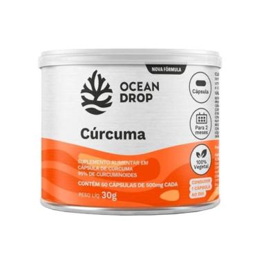 Imagem de CÚRCUMA 60 CAPSULAS 500MG - OCEAN DROP-Unissex
