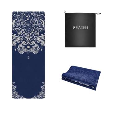 Imagem de IEADEN tapete de ioga azul