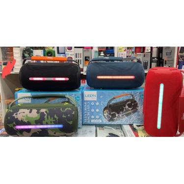 Imagem de Caixa De Som Bluetooth Leon LO-350 A Prova D'agua Com LED