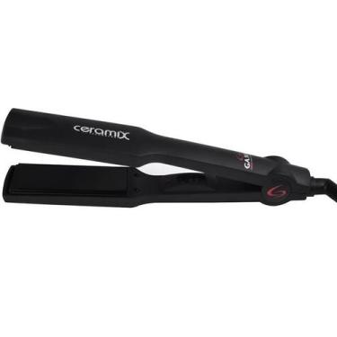 Imagem de Prancha Para Cabelo Gama Ceramix Flat 210 C Bivolt - Preta - Ga.Ma