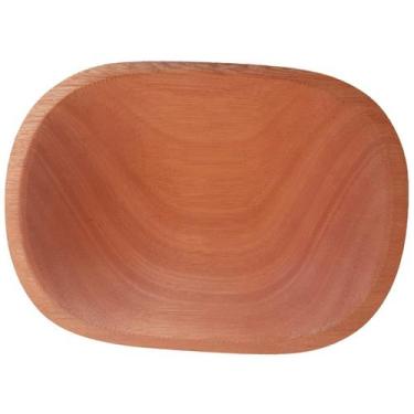 Imagem de Gamela de Madeira Artesanal para Petisco Decoração Carnes Saladas Rúst