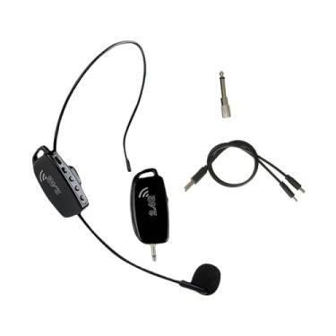 Imagem de menolana Fone de ouvido microfone fone de ouvido microfone 50m alcance uso recarregável multiuso para artistas de palco de fitness alto-falantes amplificador, 1 Microfone