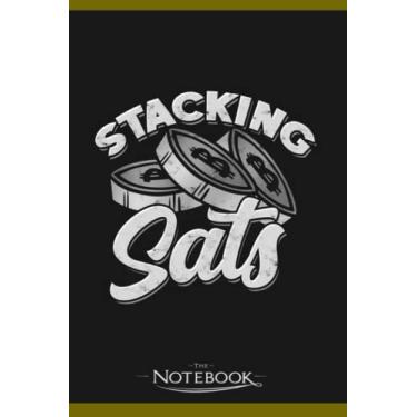 Imagem de Stacking Sats Crypto Blockchain Btc Notebook: Planner, Diary, Lined College Ruled Paper 120 Lined | 6 x 9 inches Notebook, Note Pad, Notes