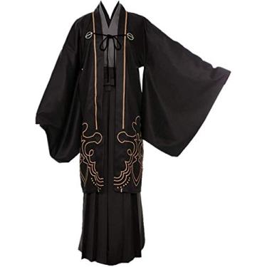Imagem de NieR Automata Yorha No. 9 Tipo S 9S Cosplay Fantasia Quimono Uniforme Halloween Conjunto Completo, Tamanho:, Male M