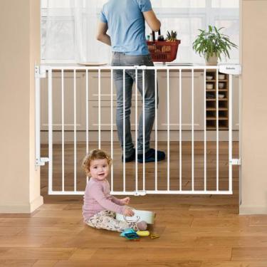 Imagem de Portão de Segurança para Bebê BABELIO (75 a 118 cm) - Sem Barra Inferi