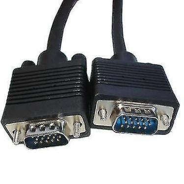 Imagem de Cabo VGA Macho para Macho 15m - 15 Pinos - Alta Qualidade para Monitor