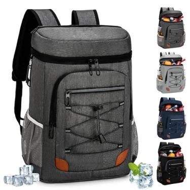 Imagem de Mochila Térmica AMNOW 32L - Isolada, à Prova de Vazamentos, Capacidade