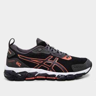 Imagem de Tênis Asics Gel-Quantum 360 Ctw Feminino, Preto, Laranja, 40
