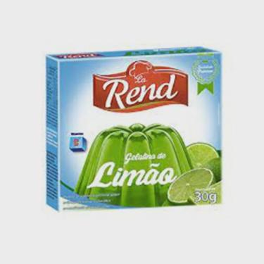 Imagem de Gelatina La Rend Limao 20g