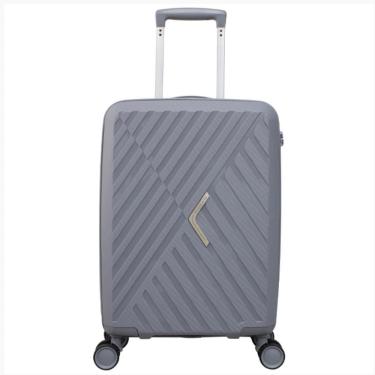 Imagem de Mala De Viagem Pp Boomerang 20 Cinza Com Tsa Swissland