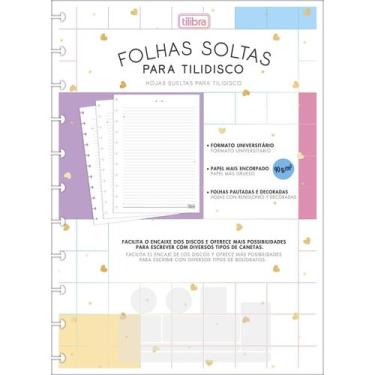 Imagem de Folhas Soltas para Tilidisco 80 Folhas - Tilibra, Único
