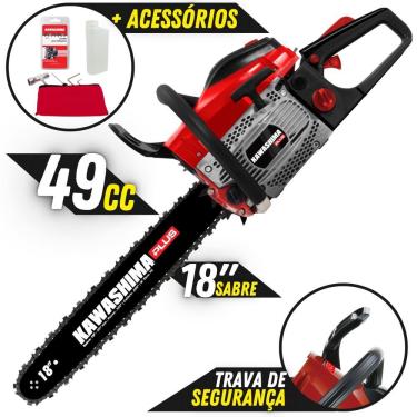 Imagem de Motosserra À Combustão Kawashima Kcs500-P 49,3Cc 2T Potente