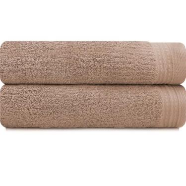 Imagem de Jogo De Toalhas 2 Peças Banhão 100% Algodão Max Imperial Karsten