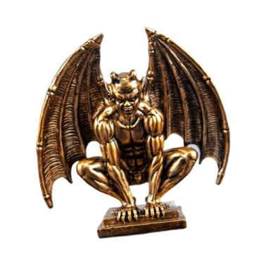 Imagem de Generic Estátua de anjo demônio, estatueta de resina, ornamento, escultura para mesa, estante interna, corredor