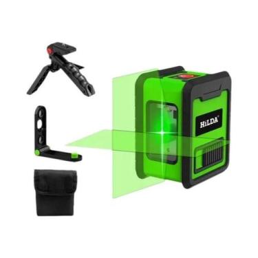 Imagem de Medidor De Nível De Laser Verde HILDA 2 Linhas Cruz Auto-nivelante Hor