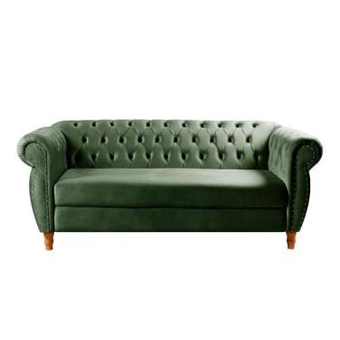 Imagem de Sofá Nobreza 3 Lugares Chesterfield Retrô Vintage Classic - Bella Deco
