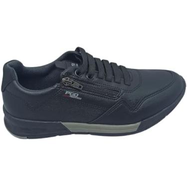 Imagem de Pegada, Tênis Pegada Masculino Zíper Lateral Confortável Cor:Preto;Gênero:Feminino;Tamanho:40