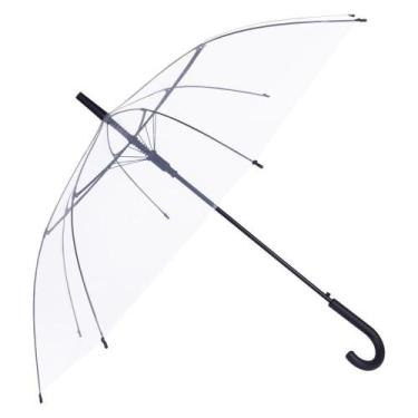 Imagem de Guarda Chuva Automático Grande Transparente Elegante Novo - MOR