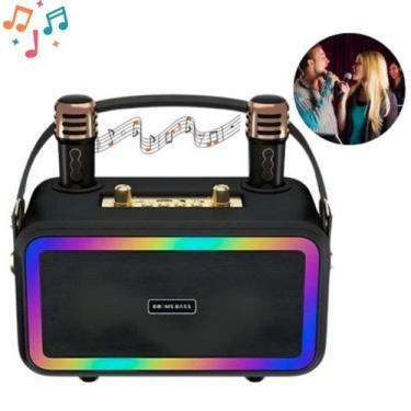 Imagem de Caixa De Som Karaoke Portátil Diversão Com A Família Sempre - Atena