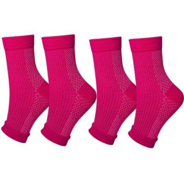 Imagem de Kit Meias Compressão Alívio de Dores para Conforto - 2 pares - SWG, 34