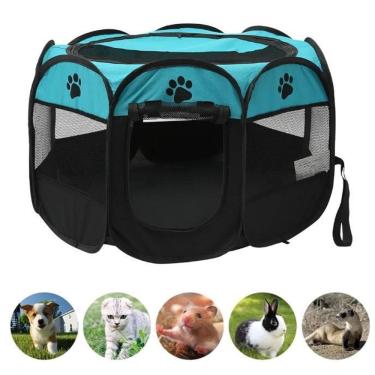 Imagem de Cercadinho Para Cachorros Gatos Dobrável Portátil Grande